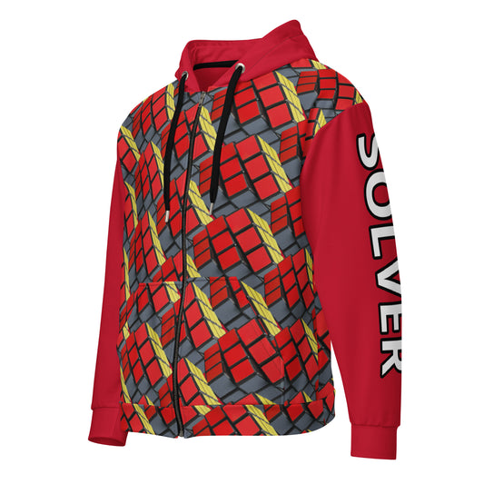 UGLY Hoodie Poker Collection "The Solver" RED by Set of Deuces